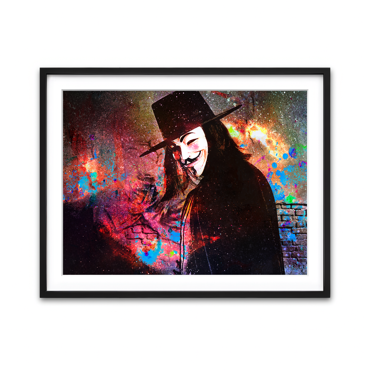 Framed Print 4x3 Black