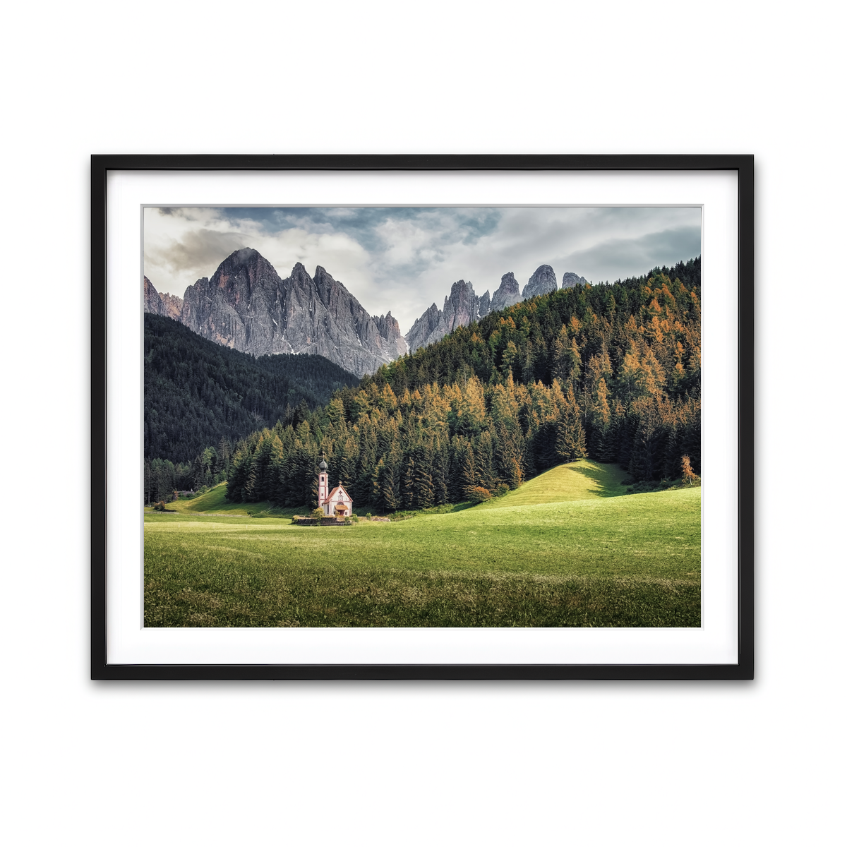 Framed Print 4x3 Black