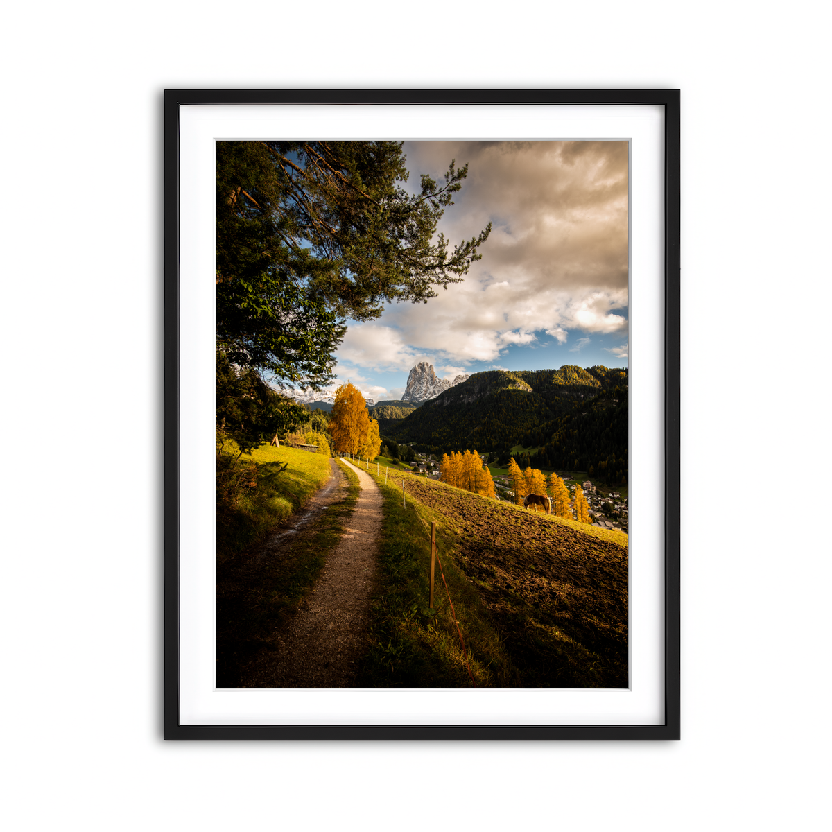 Framed Print 3x4 Black