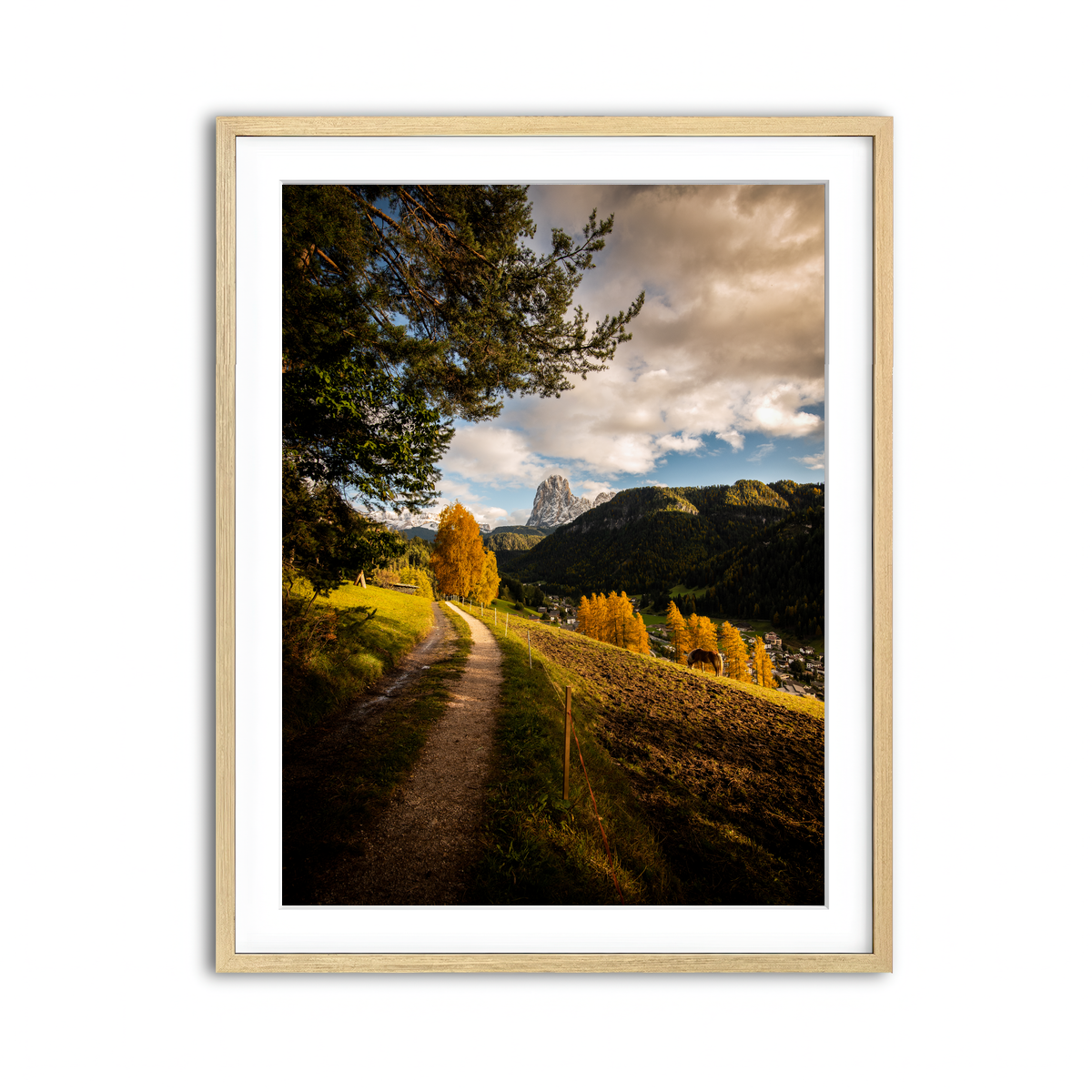 Framed Print 3x4 Natural