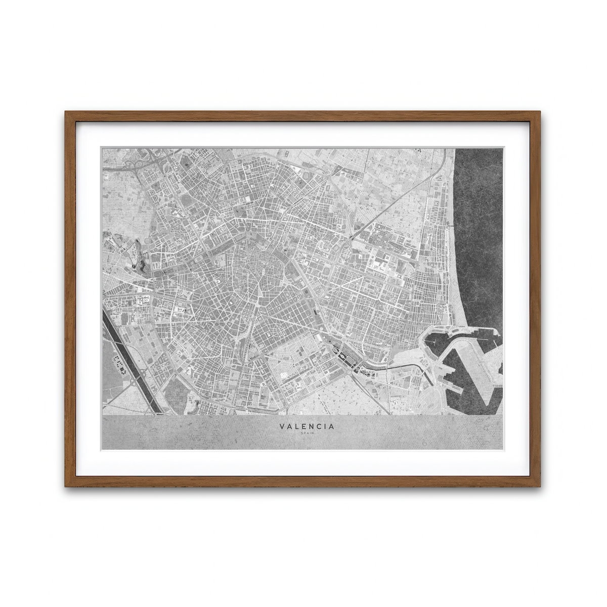 Framed Print 4x3 Walnut