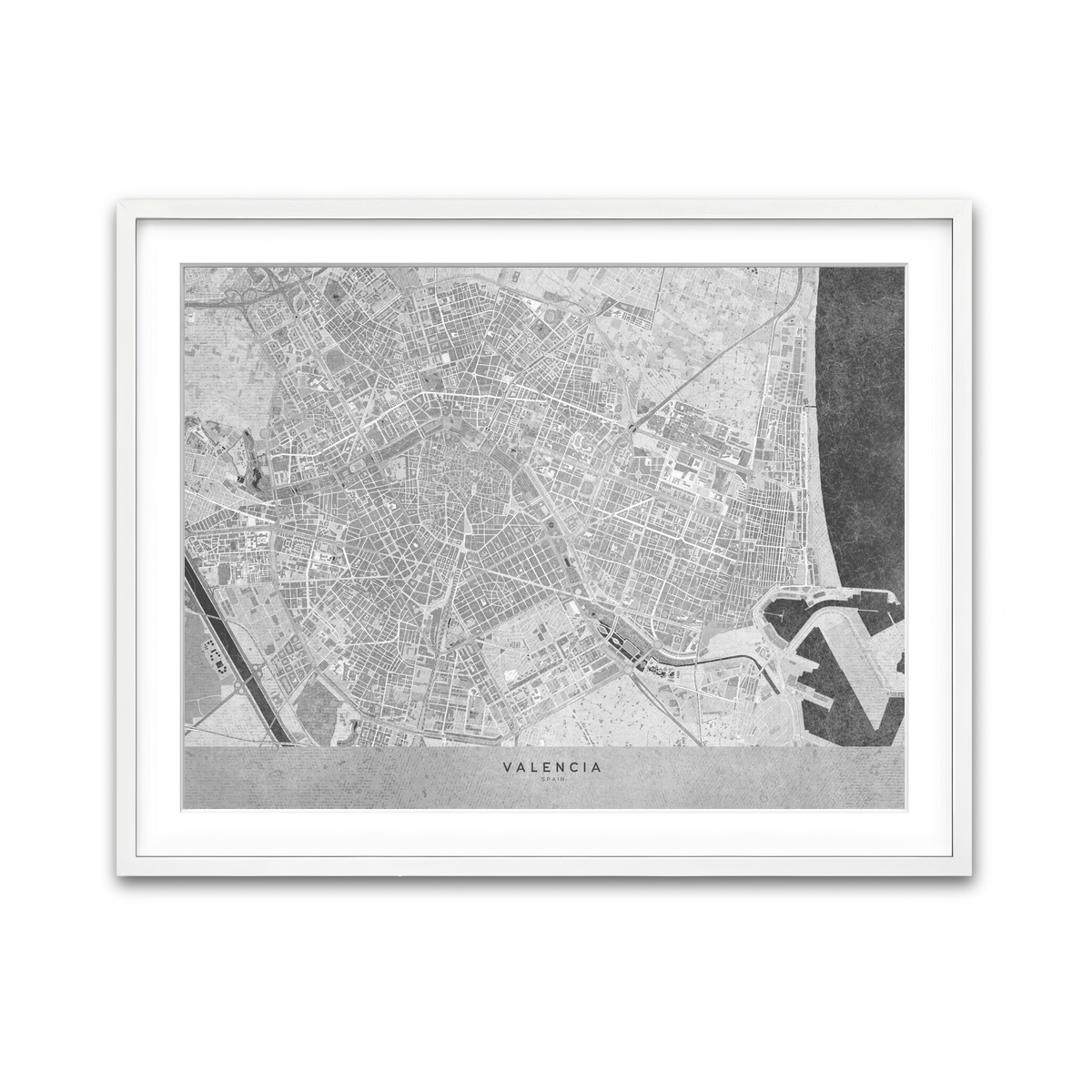 Framed Print 4x3 White