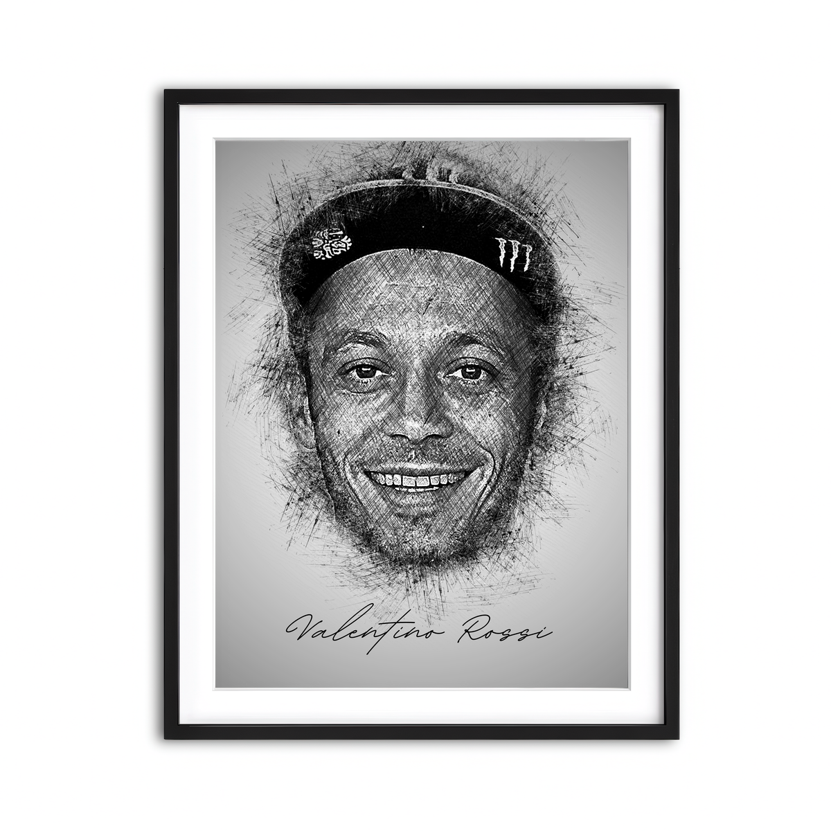 Framed Print 3x4 Black