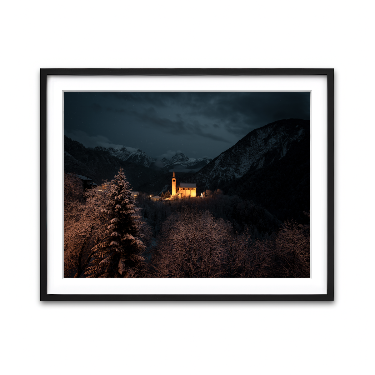 Framed Print 4x3 Black