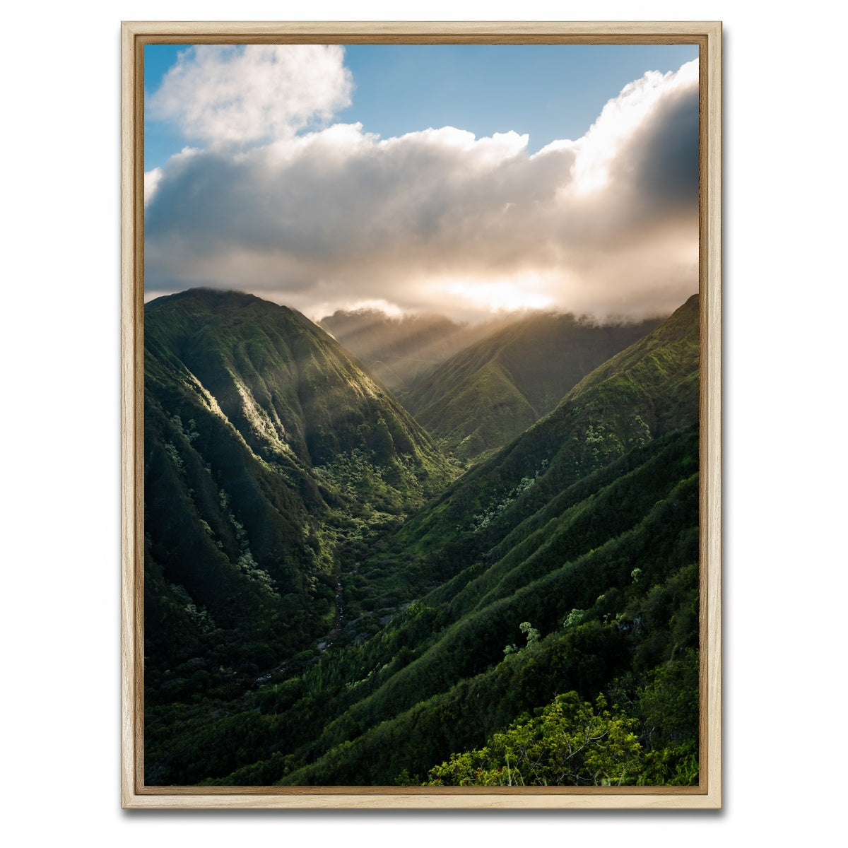 AUTO-MOCKUP WHITE | Valley of Light | 1 Piece | Natural Framed Canvas | group=3x4