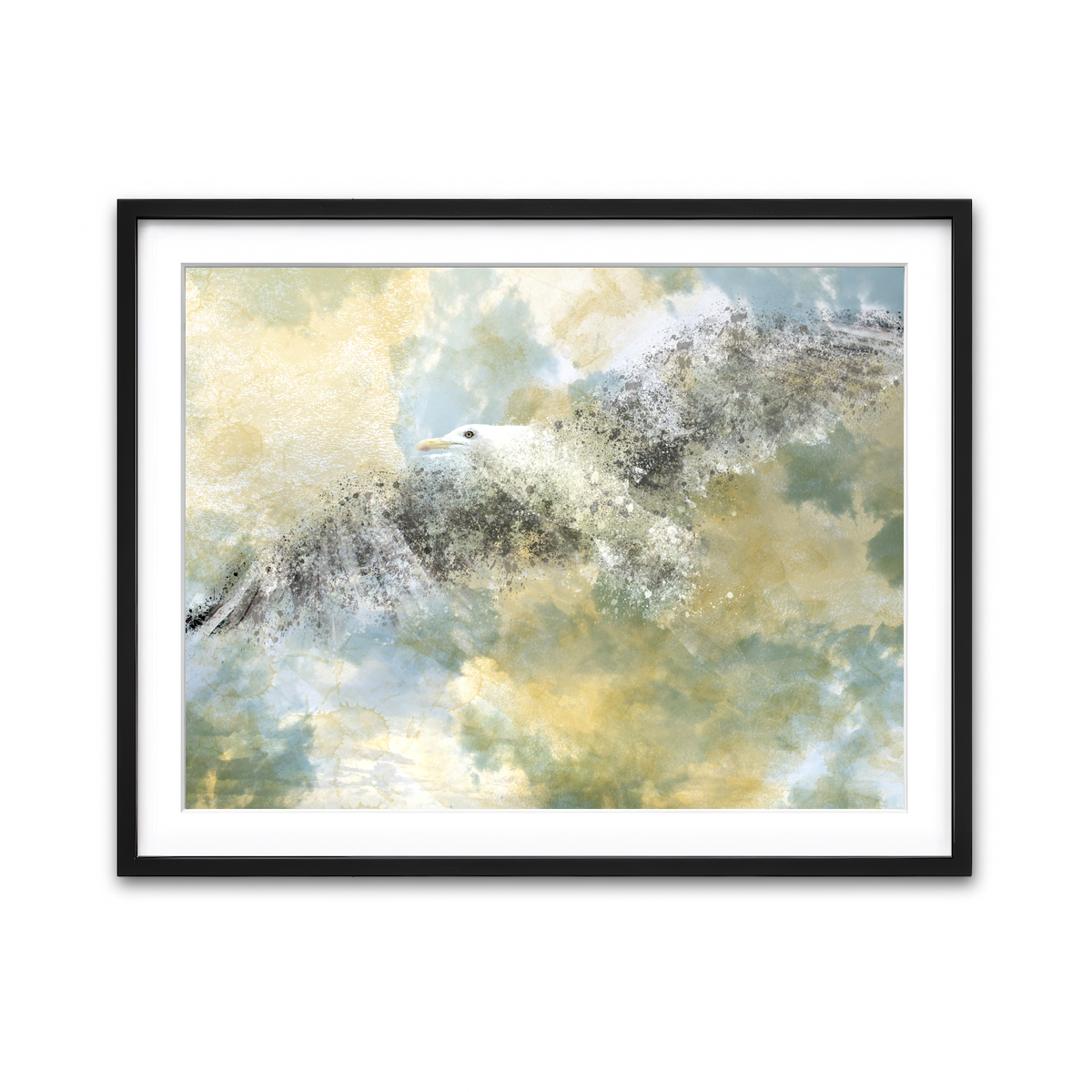 Framed Print 4x3 Black