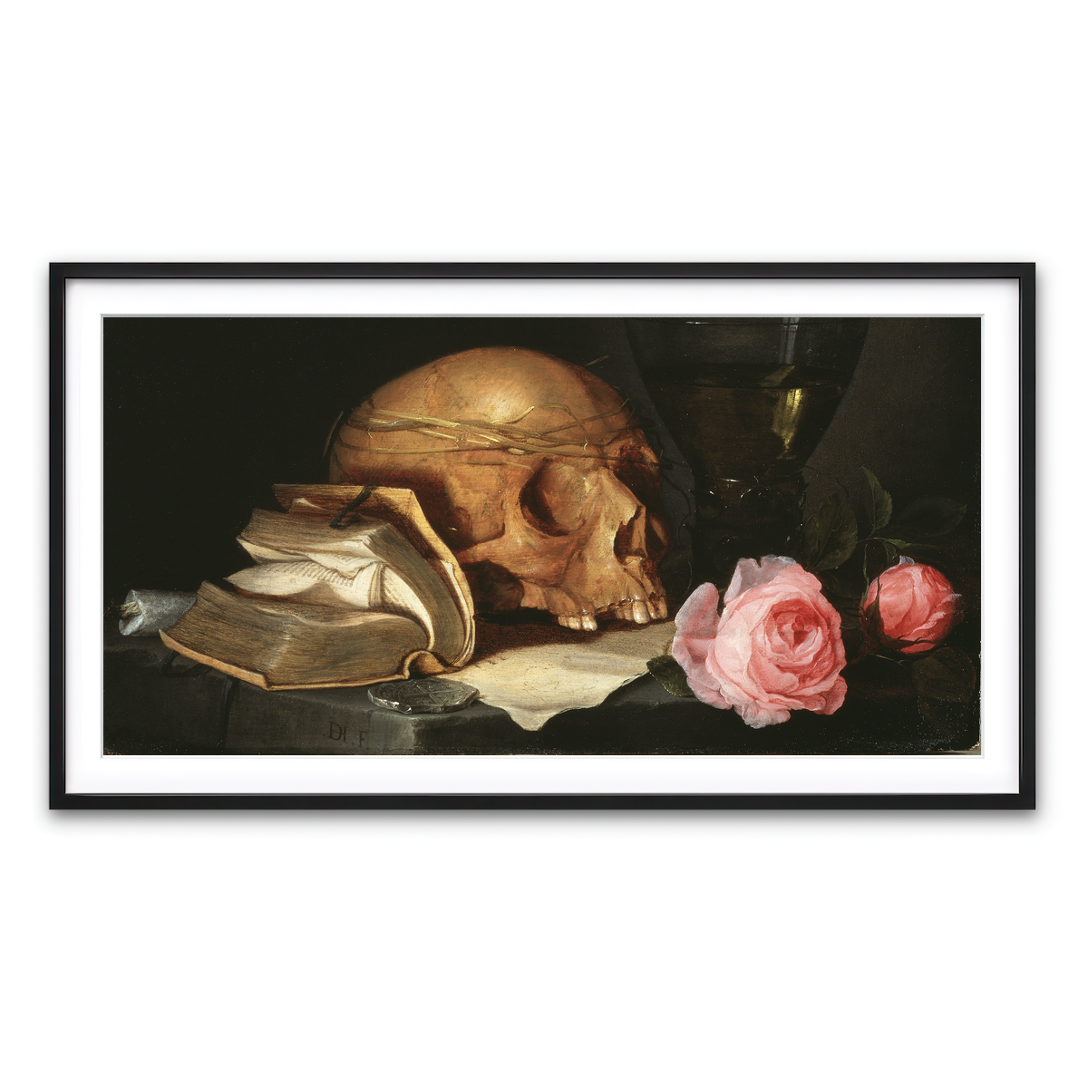 Framed Print 2x1 Black