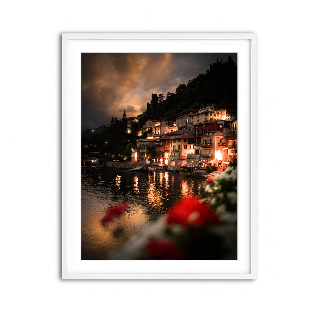 Framed Print 3x4 White