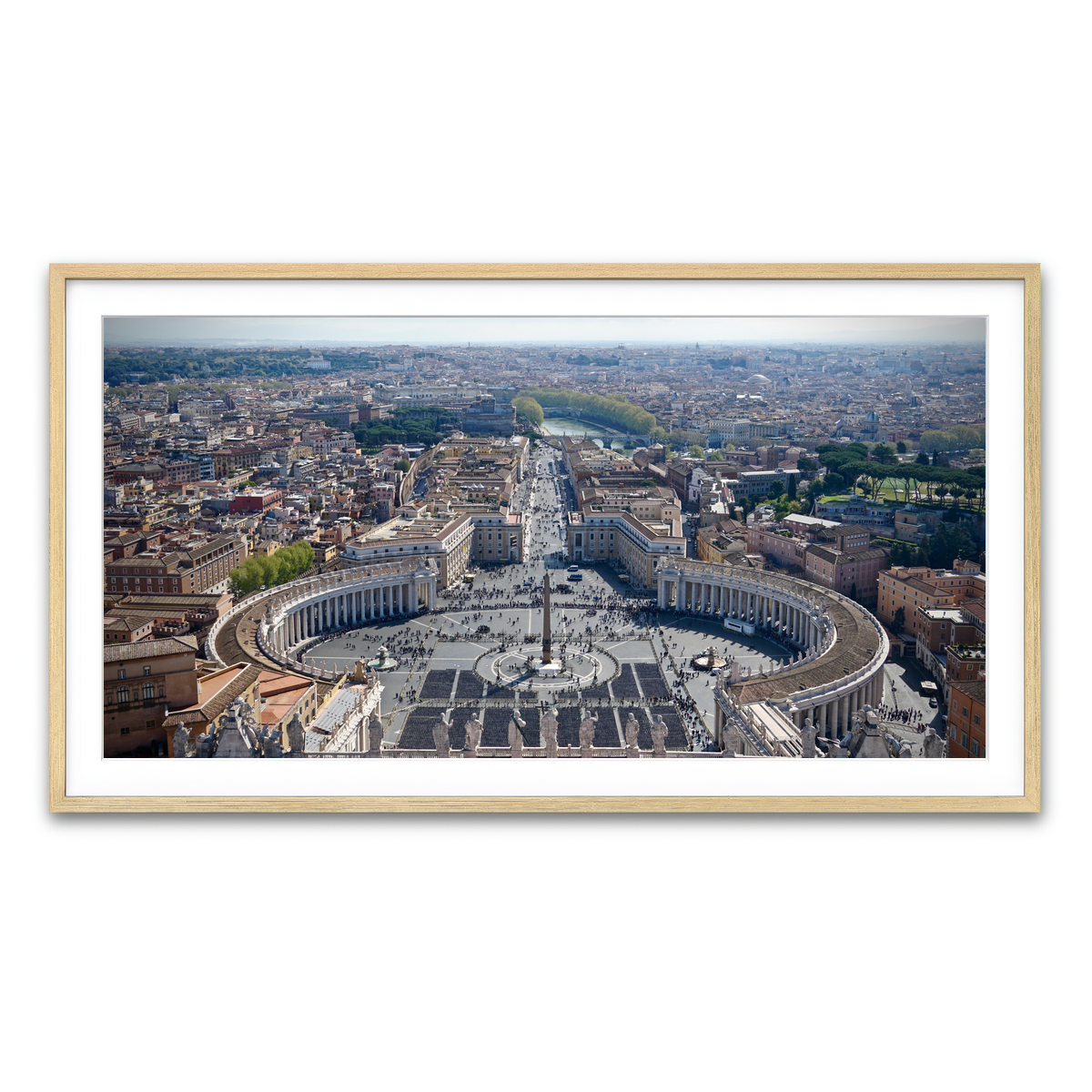 Framed Print 2x1 Natural