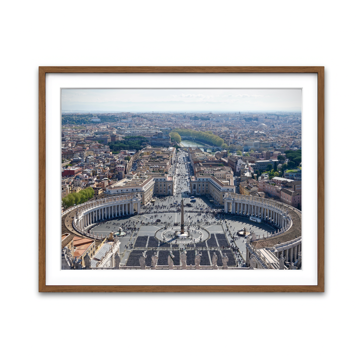 Framed Print 4x3 Walnut