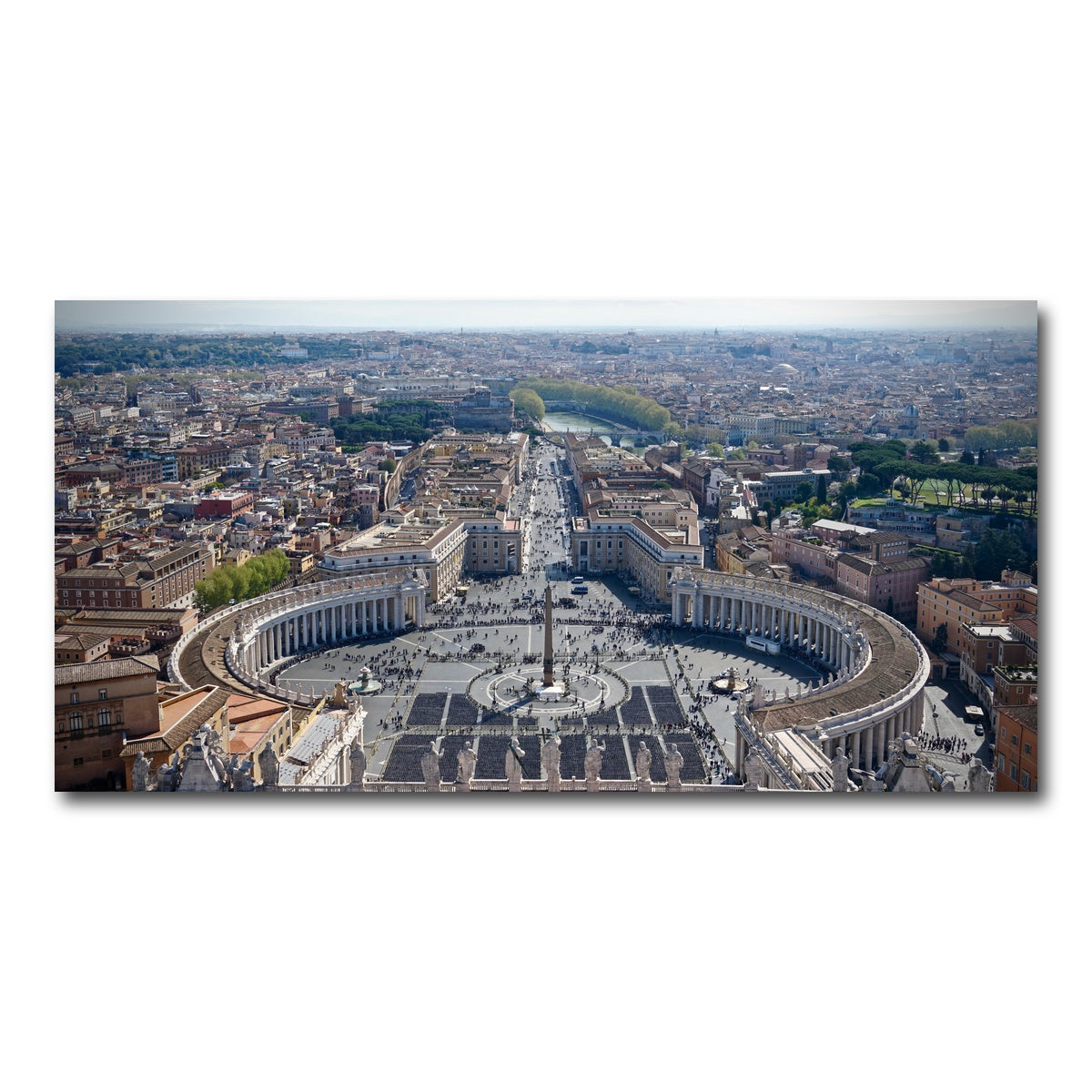 AUTO-MOCKUP WHITE | Vatican City | 1 Piece | Gallery Wrap Canvas | group=2x1