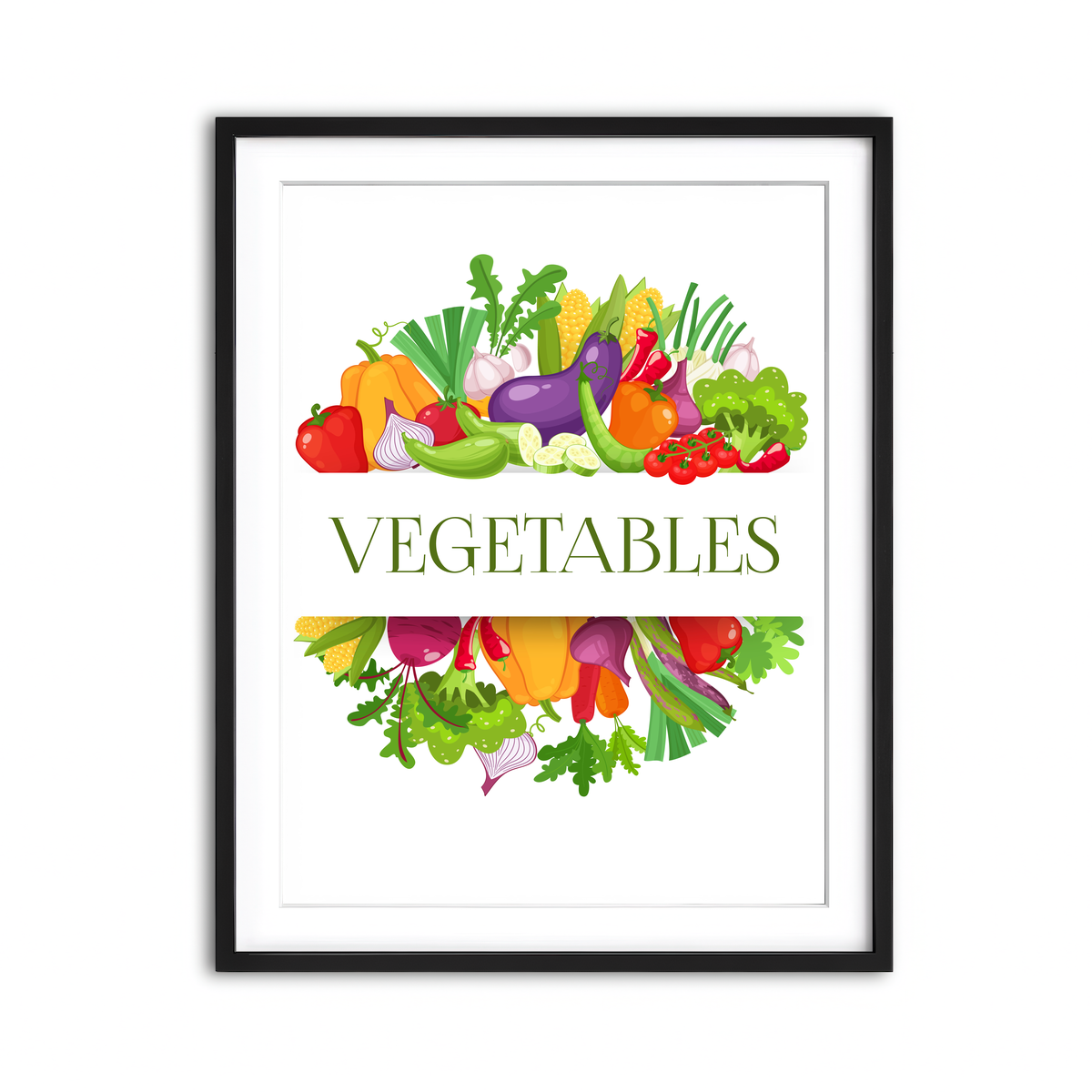 Framed Print 3x4 Black