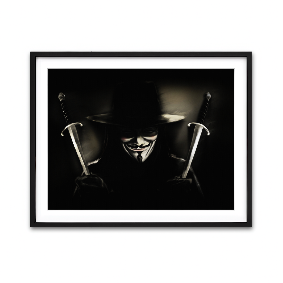 Framed Print 4x3 Black