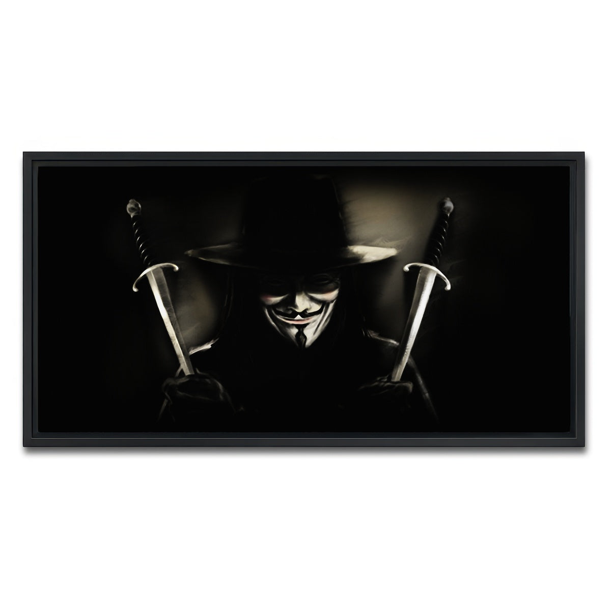 AUTO-MOCKUP WHITE | Vendetta | 1 Piece | Black Framed Canvas | group=2x1
