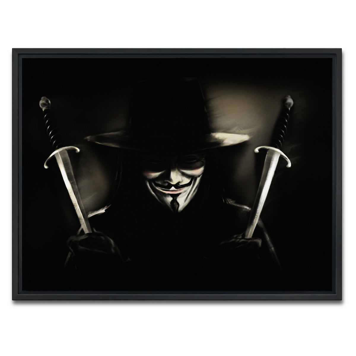 AUTO-MOCKUP WHITE | Vendetta | 1 Piece | Black Framed Canvas | group=4x3