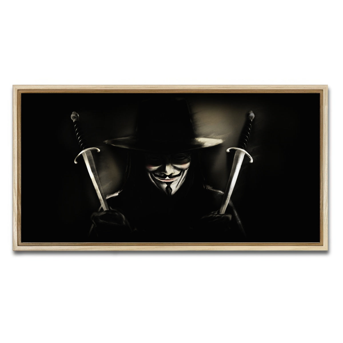 AUTO-MOCKUP WHITE | Vendetta | 1 Piece | Natural Framed Canvas | group=2x1