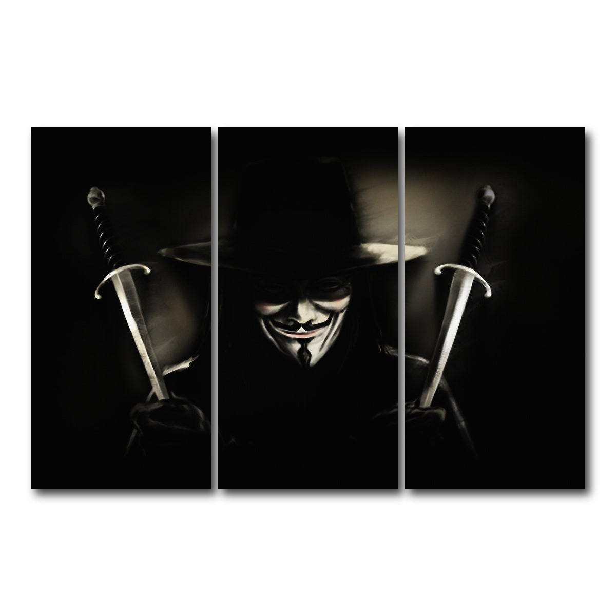 AUTO-MOCKUP WHITE | Vendetta | 3 Piece | Gallery Wrap Canvas | group=12x24