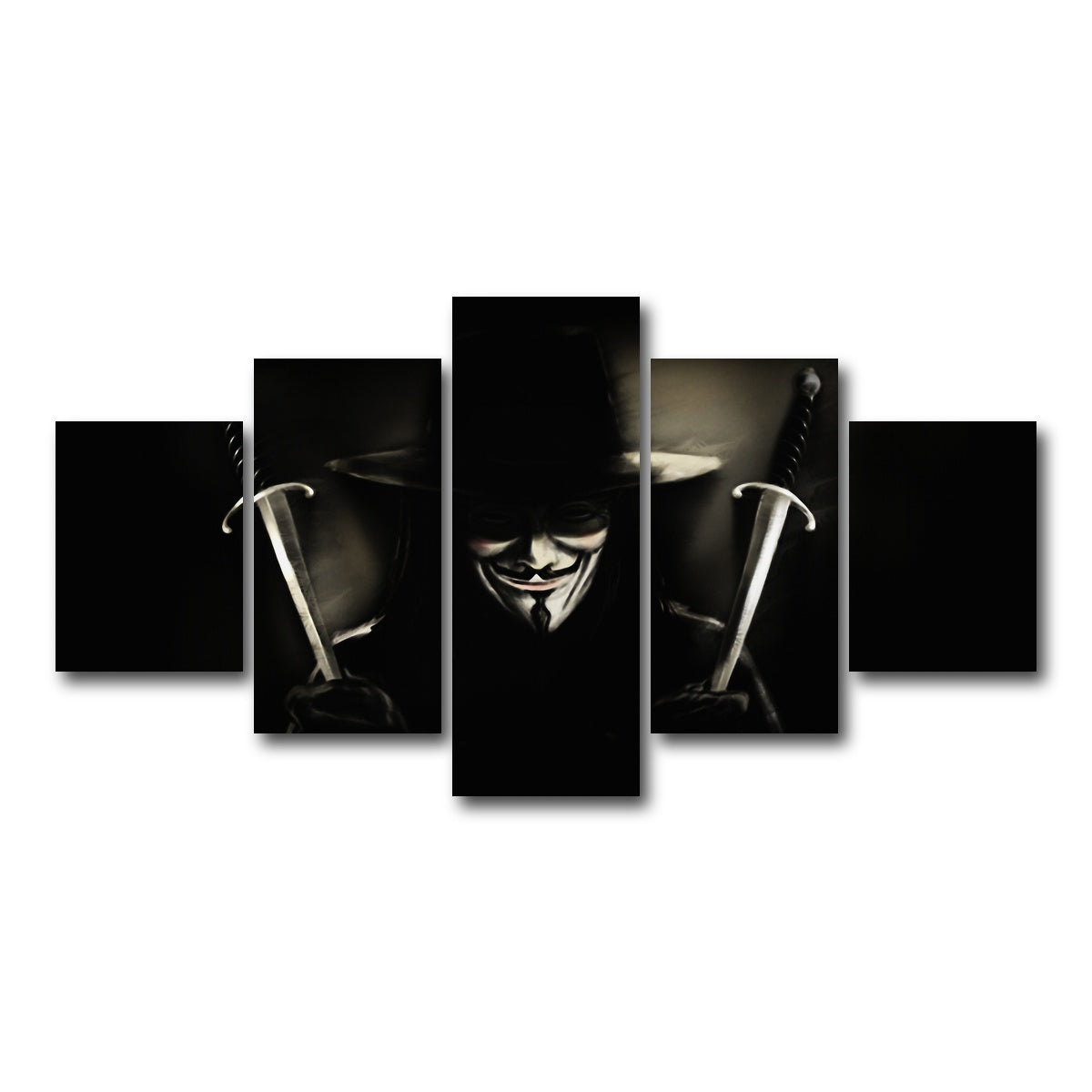 AUTO-MOCKUP WHITE | Vendetta | 5 Piece | Gallery Wrap Canvas | group=5_short