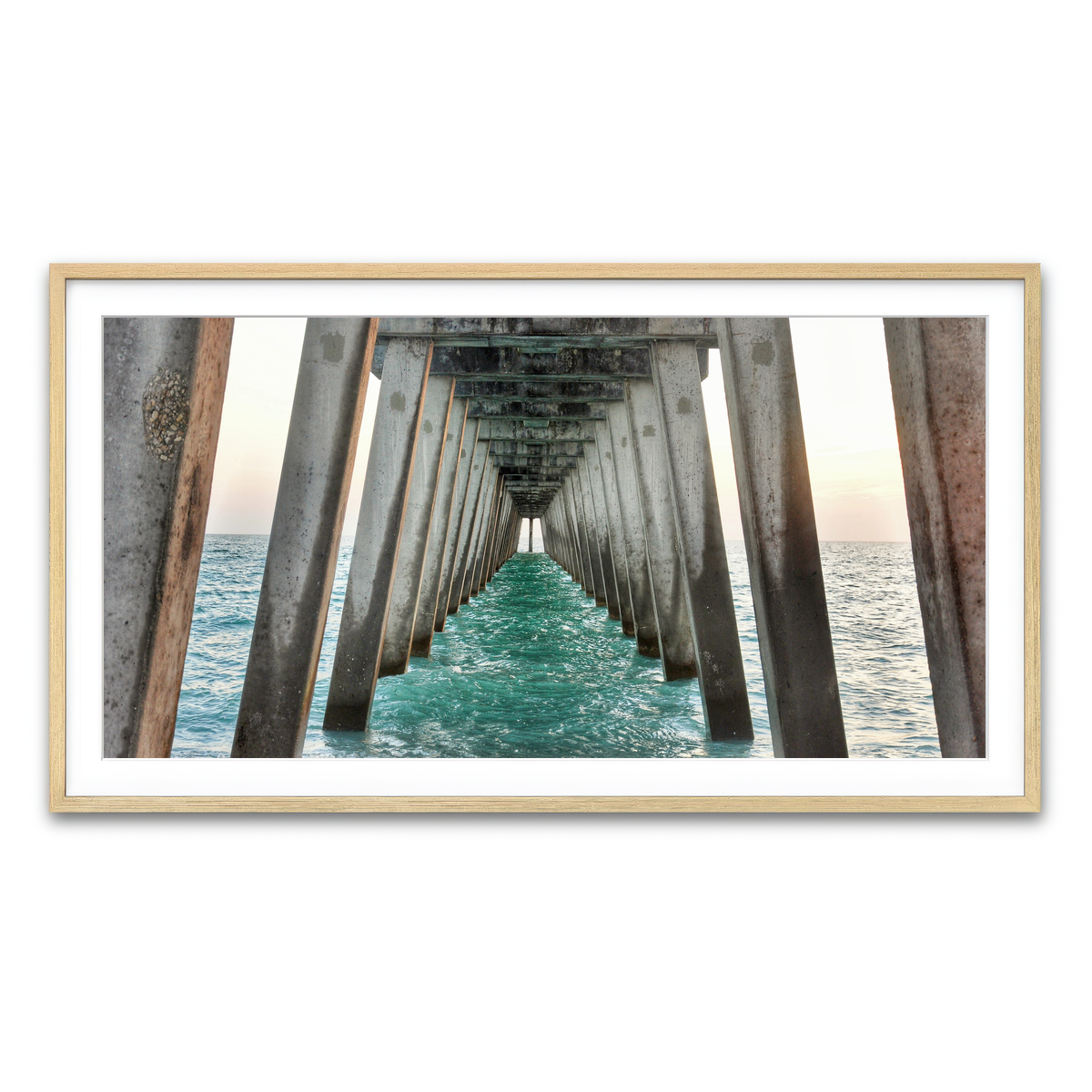 Framed Print 2x1 Natural