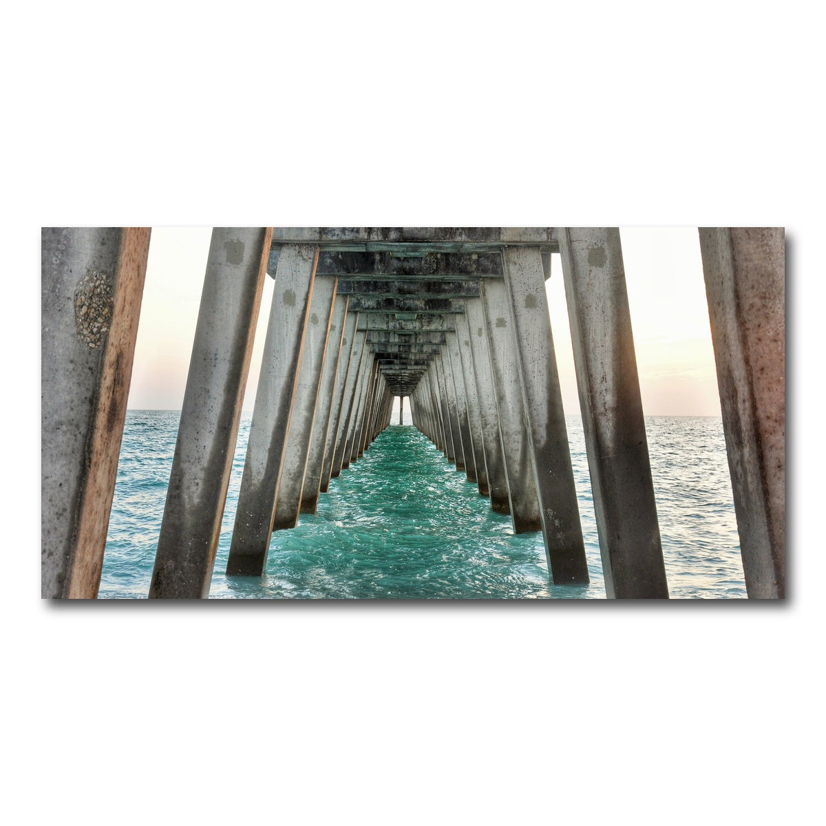 AUTO-MOCKUP WHITE | Venice Beach Pier at Sharkys On The Pier | 1 Piece | Gallery Wrap Canvas | group=2x1