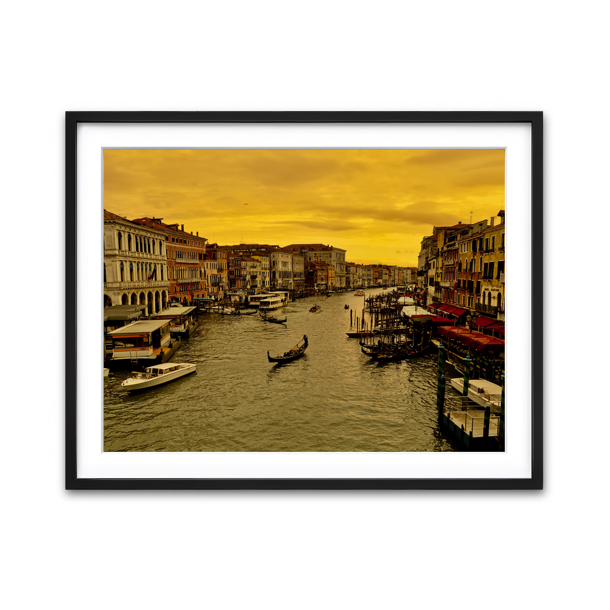 Framed Print 4x3 Black