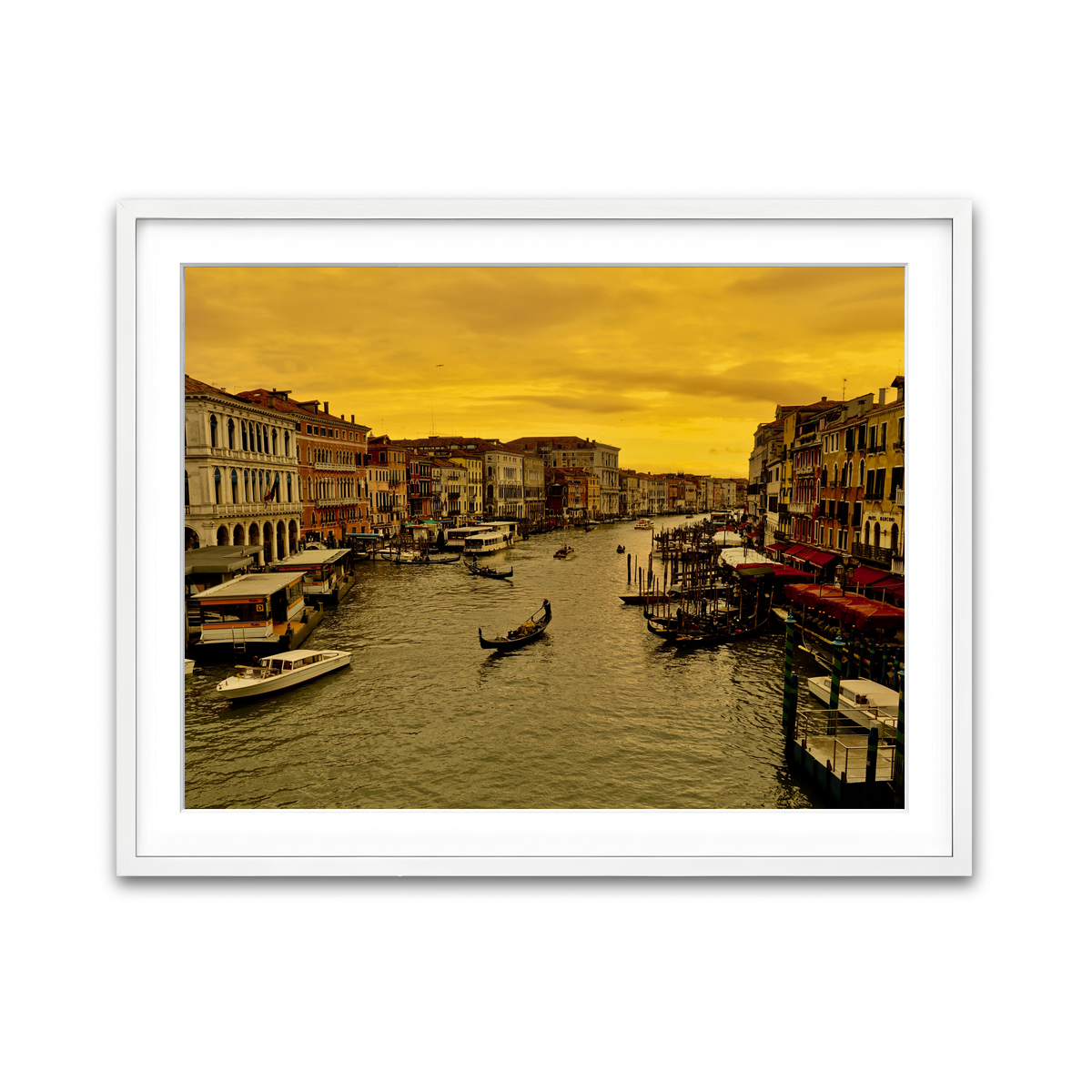 Framed Print 4x3 White