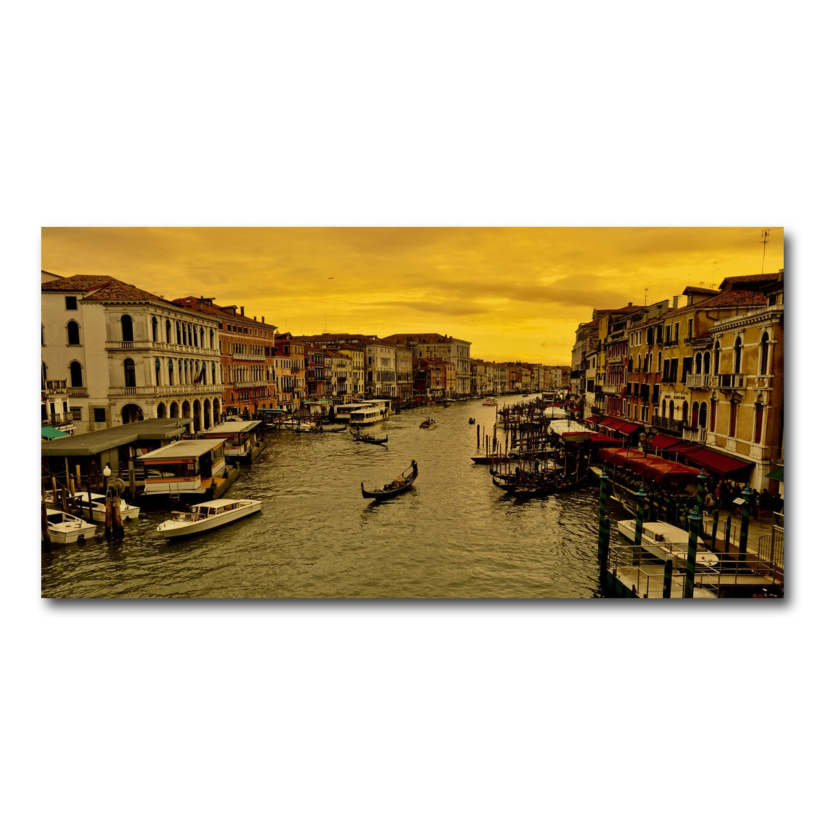 AUTO-MOCKUP WHITE | Venice Gondola | 1 Piece | Gallery Wrap Canvas | group=2x1