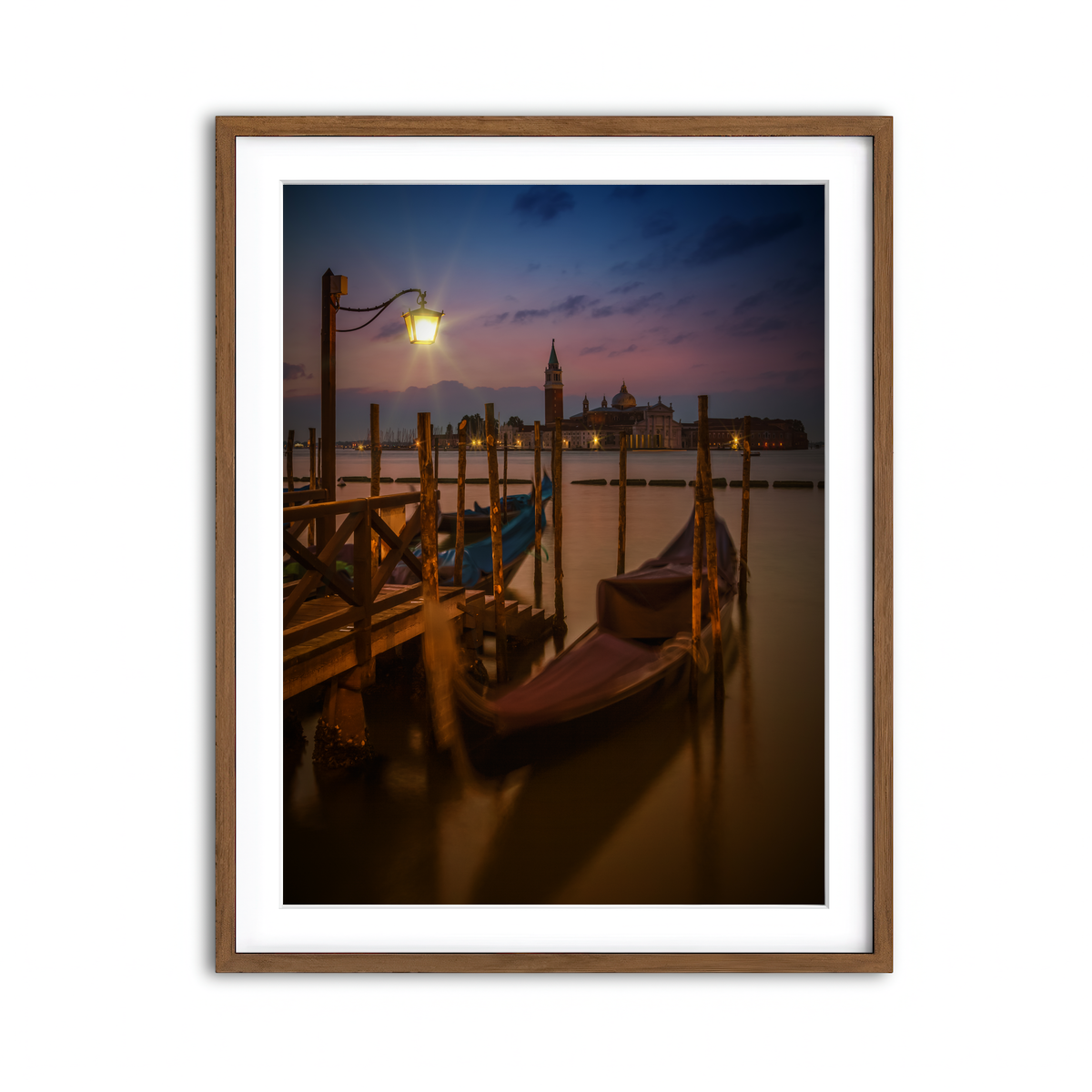 Framed Print 3x4 Walnut