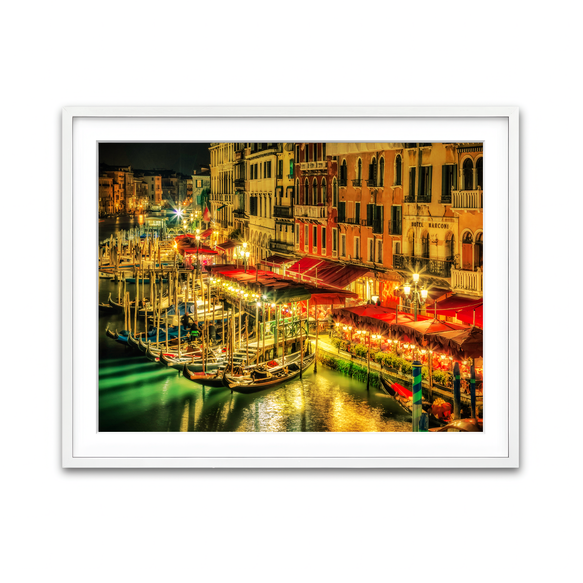 Framed Print 4x3 White