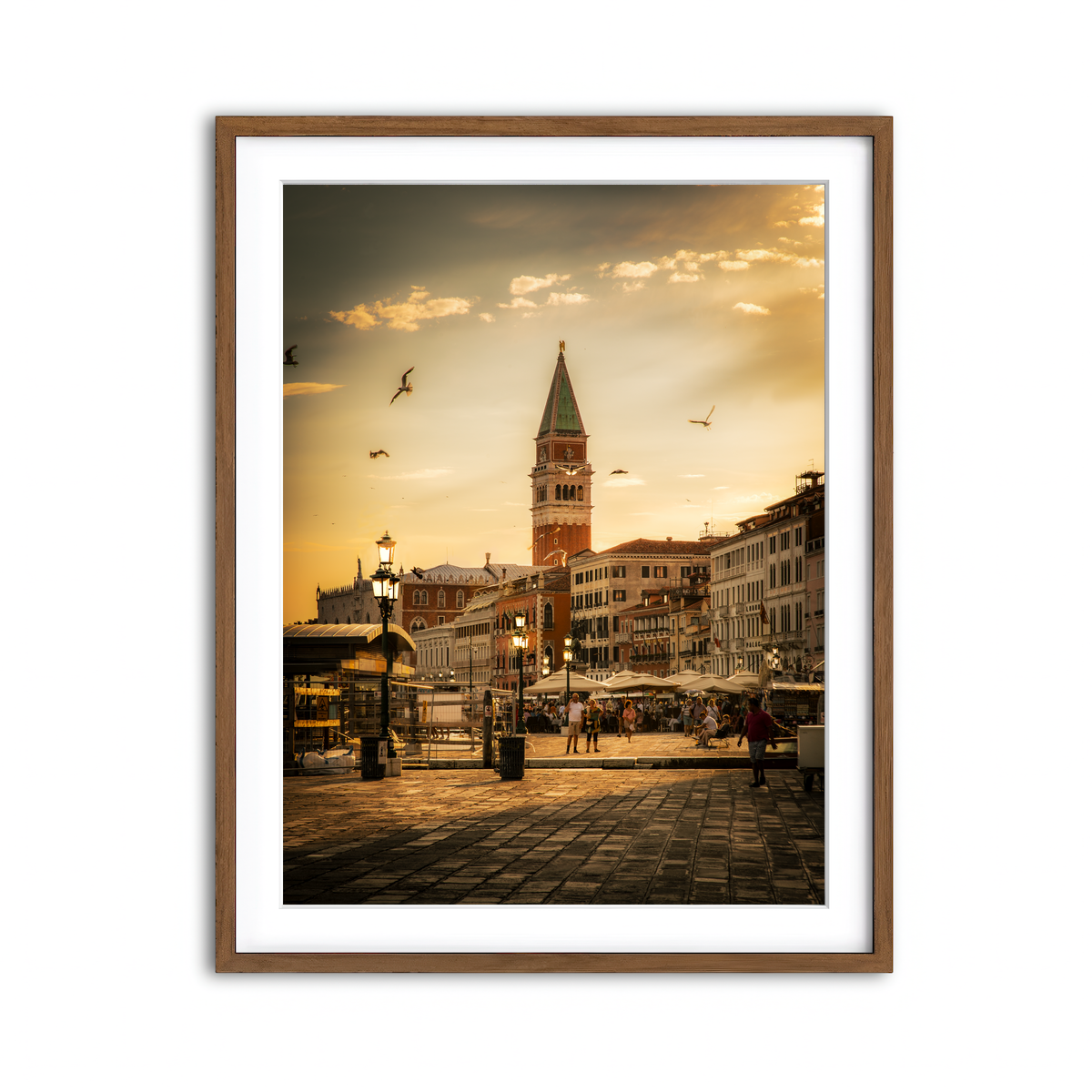 Framed Print 3x4 Walnut