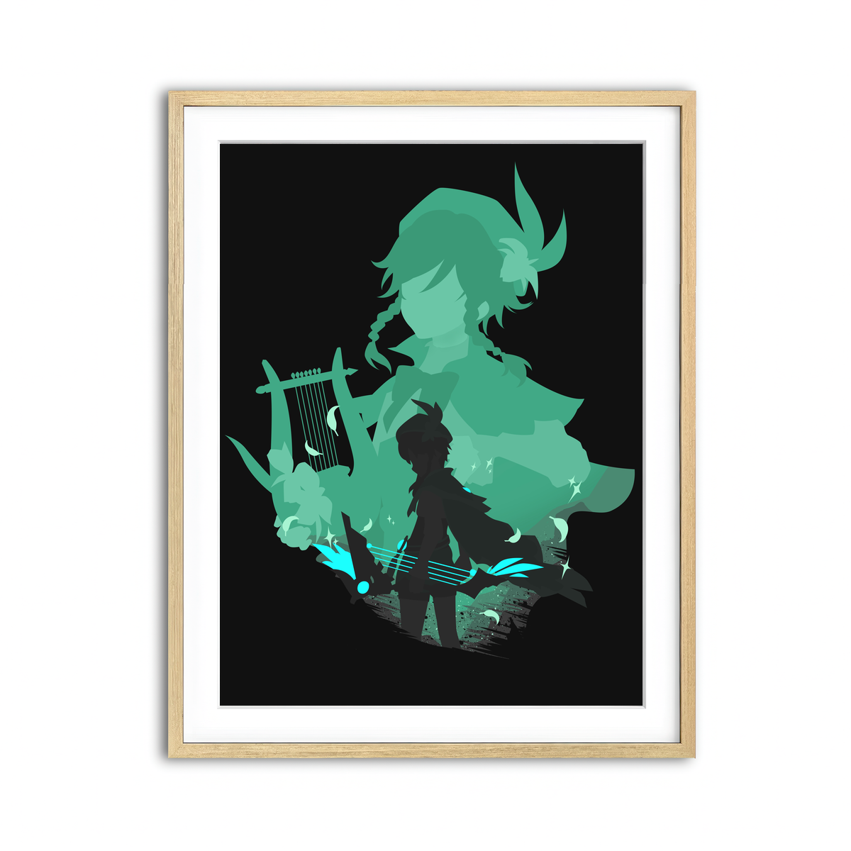 Framed Print 3x4 Natural