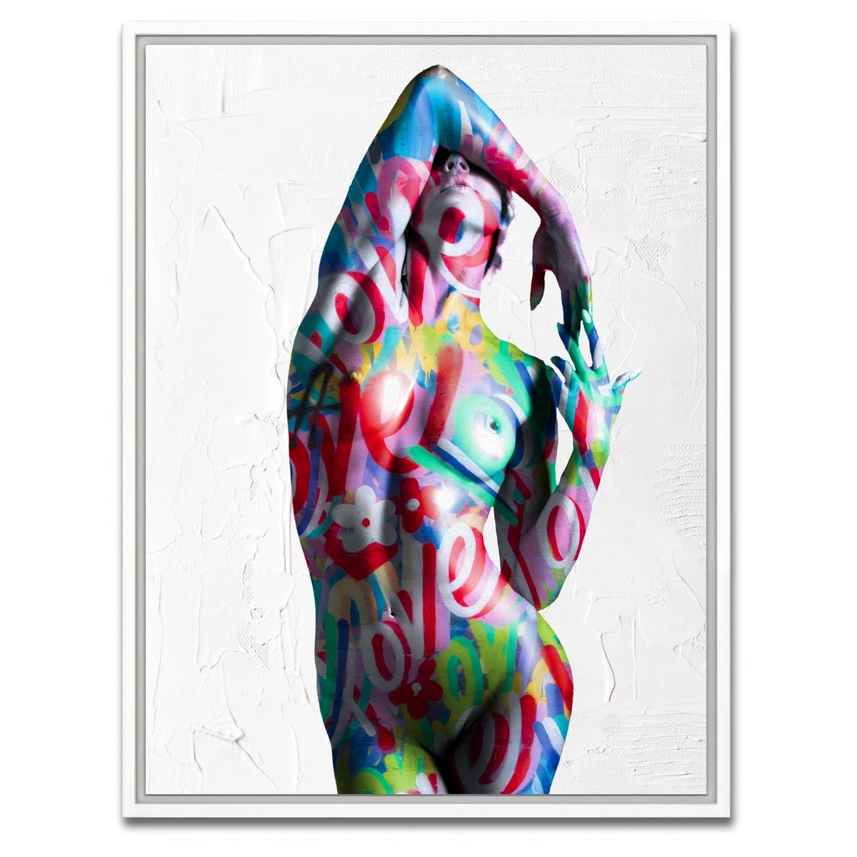 AUTO-MOCKUP WHITE | Venus Goddess of Love | 1 Piece | White Framed Canvas | group=3x4