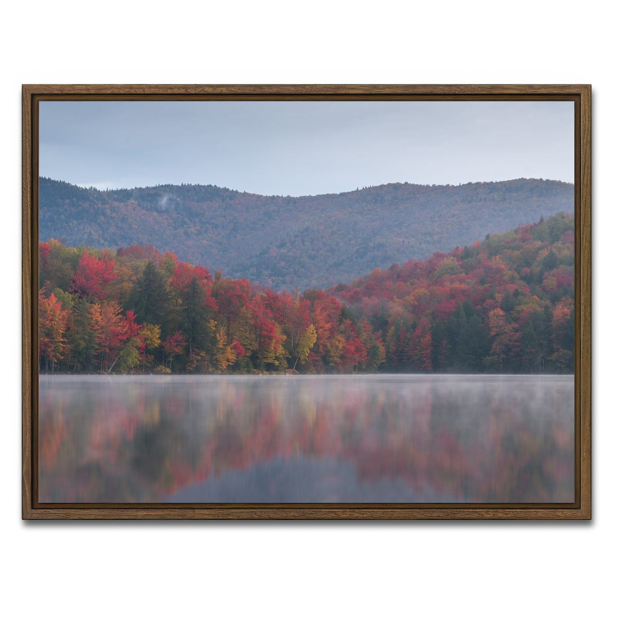 AUTO-MOCKUP WHITE | Vermont Colors | 1 Piece | Walnut Framed Canvas | group=4x3