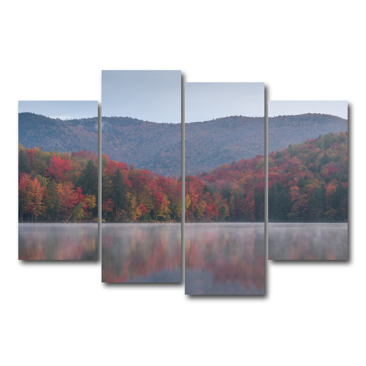 AUTO-MOCKUP WHITE | Vermont Colors | 4 Piece | Gallery Wrap Canvas | group=4_short