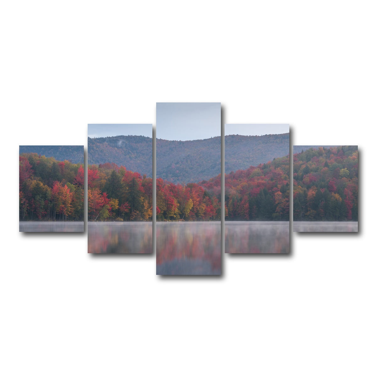 AUTO-MOCKUP WHITE | Vermont Colors | 5 Piece | Gallery Wrap Canvas | group=5_short