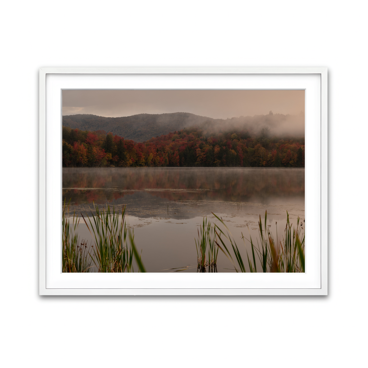 Framed Print 4x3 White