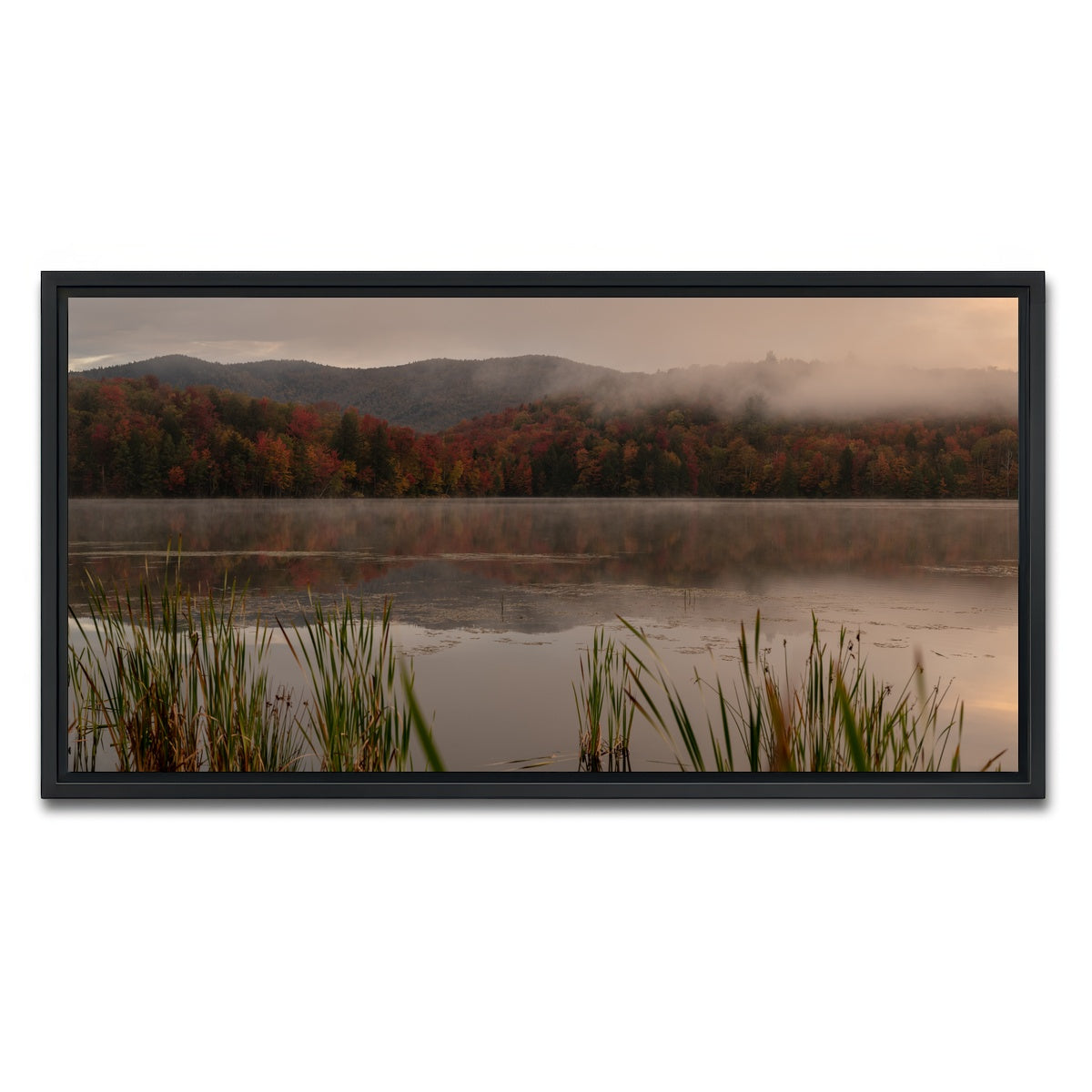 AUTO-MOCKUP WHITE | Vermont Fall | 1 Piece | Black Framed Canvas | group=2x1