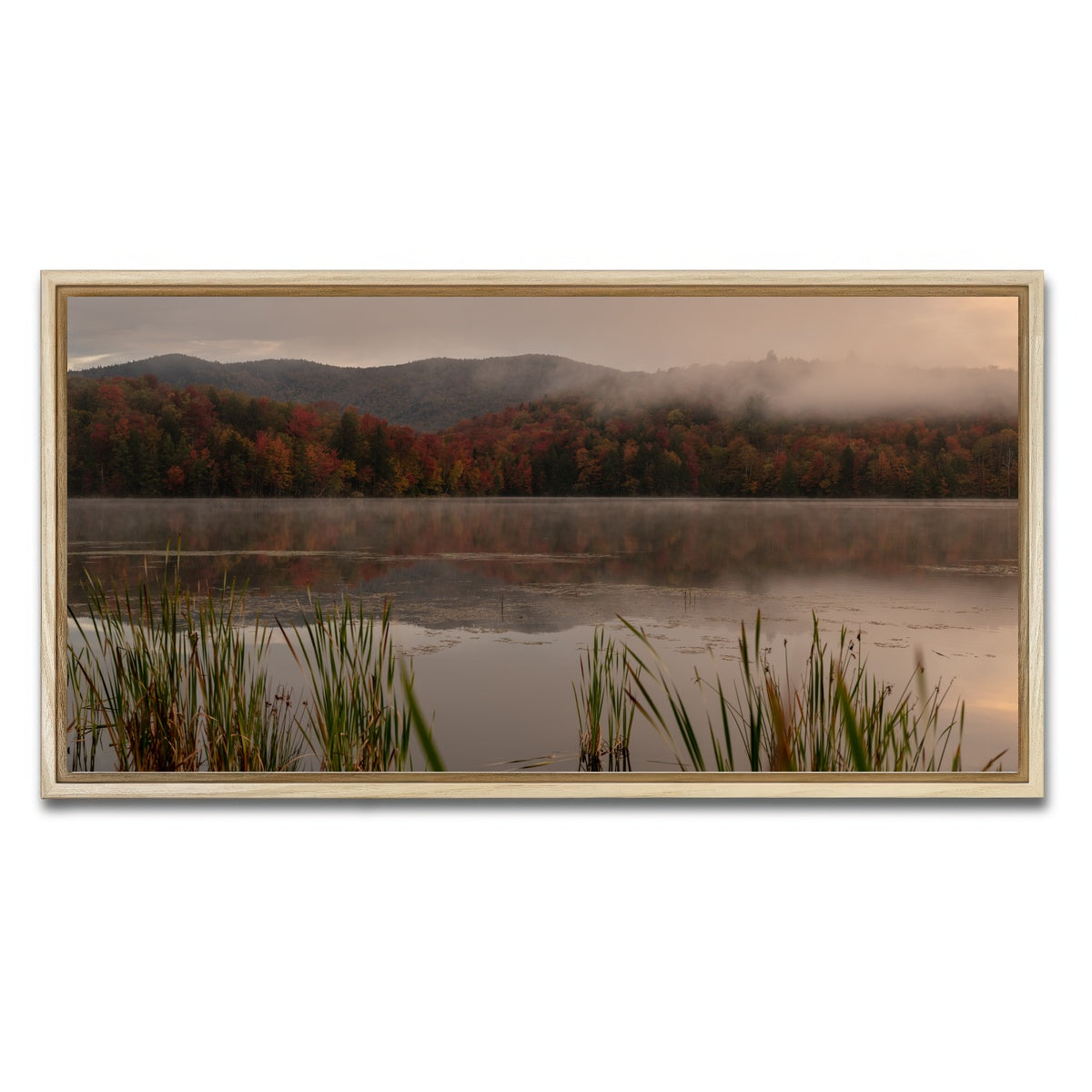 AUTO-MOCKUP WHITE | Vermont Fall | 1 Piece | Natural Framed Canvas | group=2x1