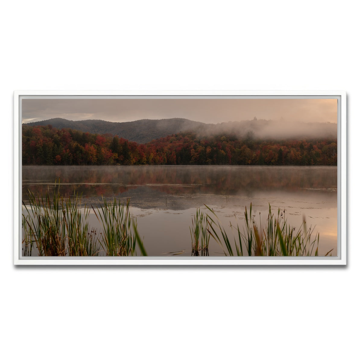 AUTO-MOCKUP WHITE | Vermont Fall | 1 Piece | White Framed Canvas | group=2x1
