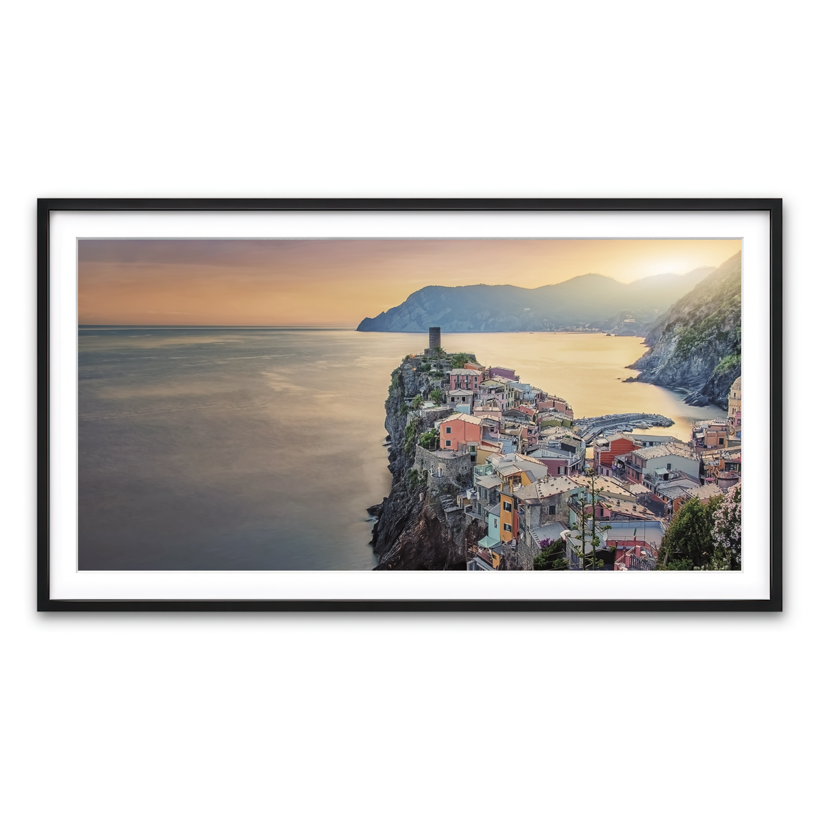 Framed Print 2x1 Black
