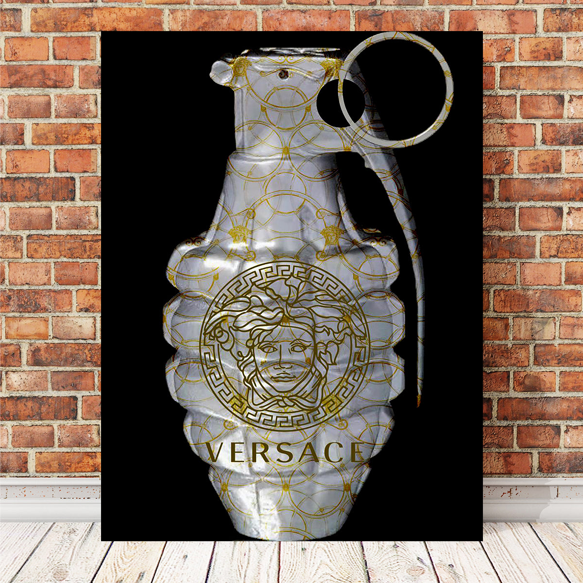 Versace Grenade Wall Art
