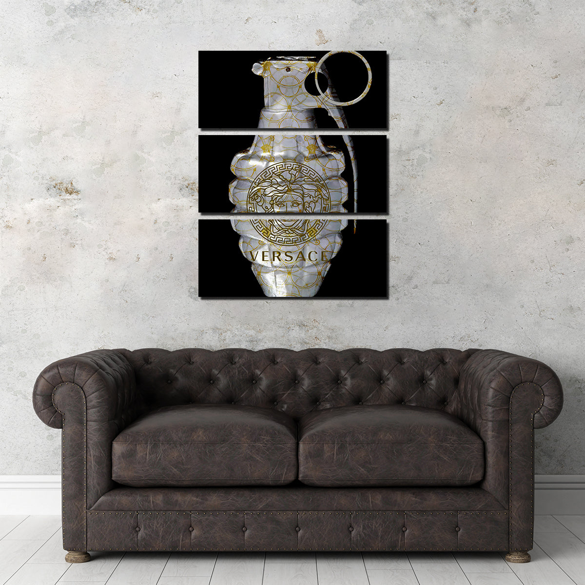 Versace Grenade Wall Art