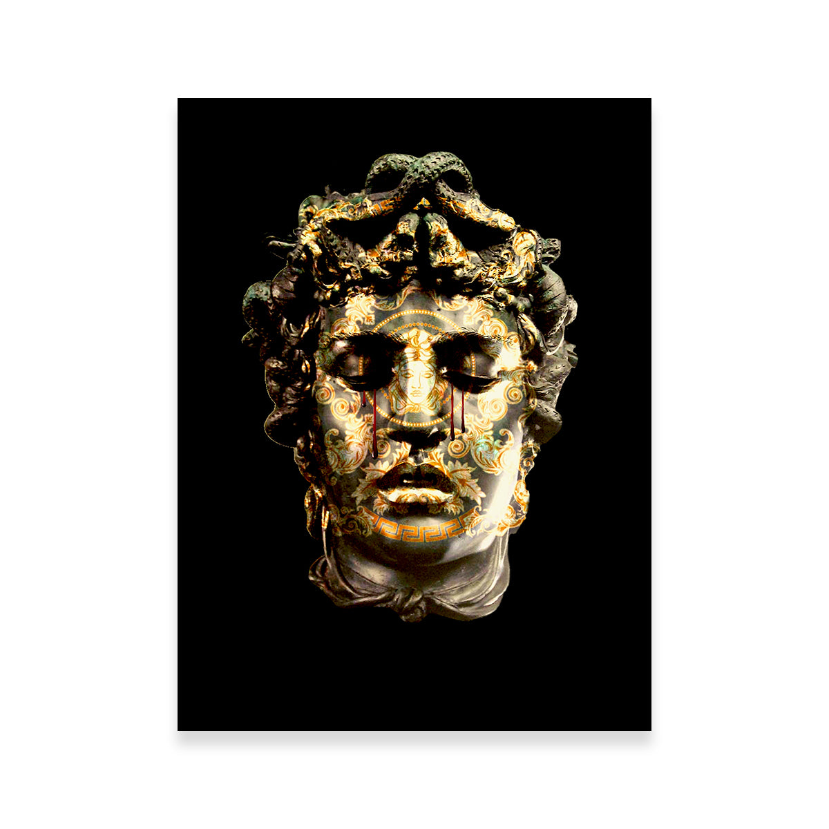 Versace Tears Wall Art