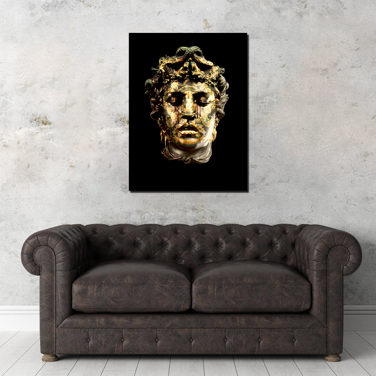 Versace Tears Wall Art