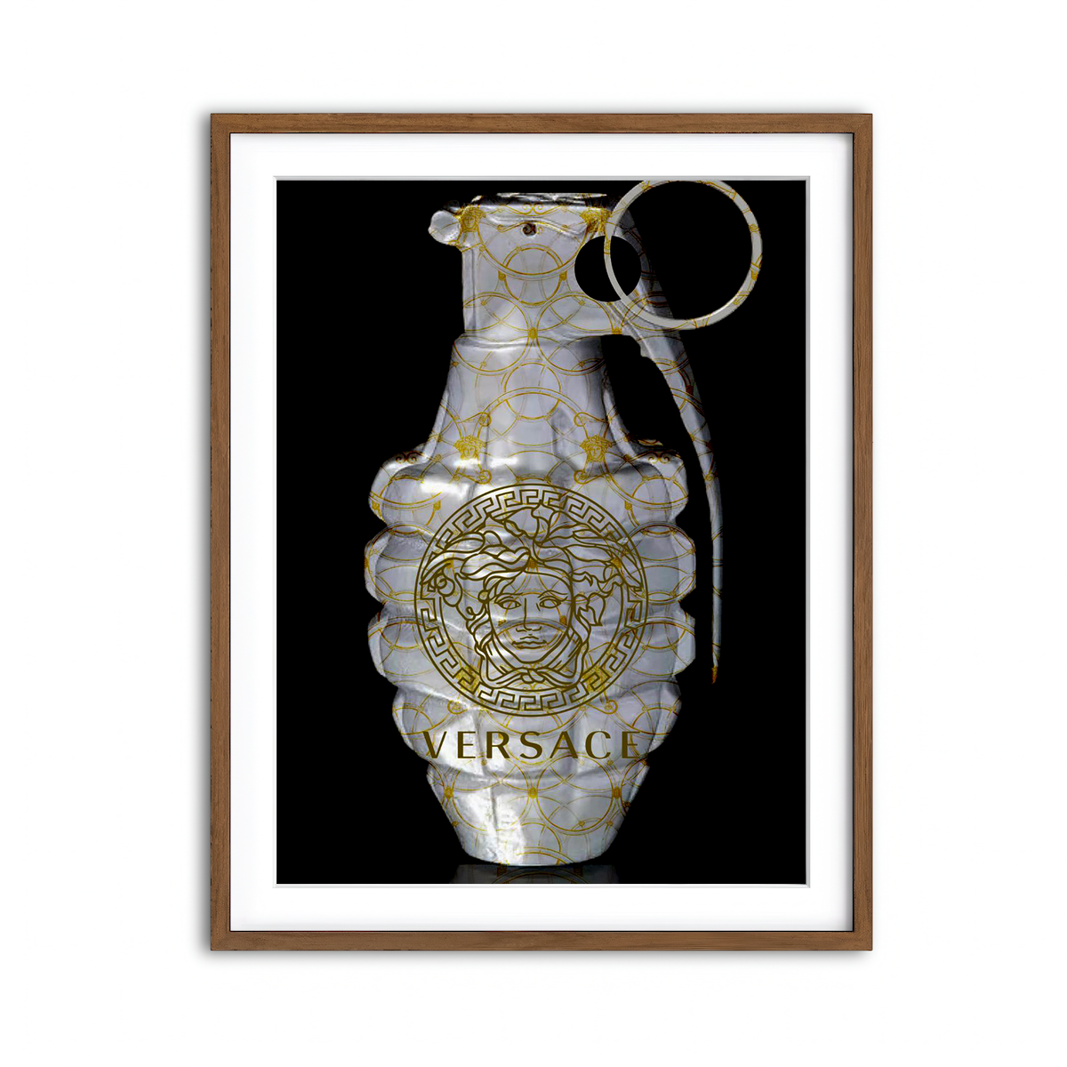 Framed Print 3x4 Walnut