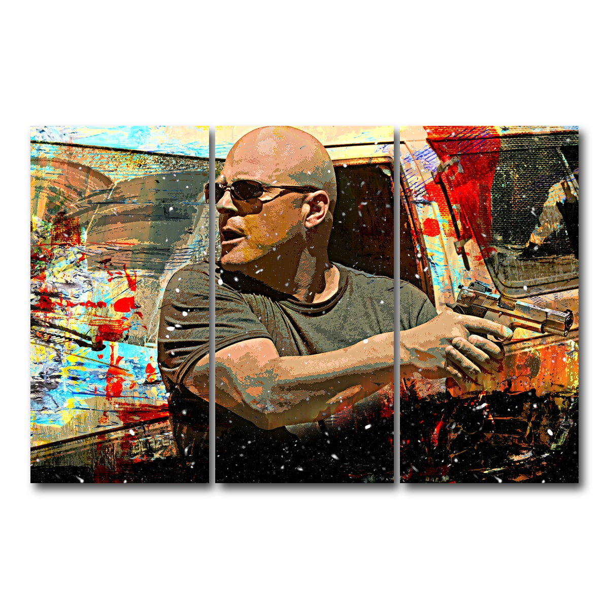 AUTO-MOCKUP WHITE | Vic Mackey | 3 Piece | Gallery Wrap Canvas | group=12x24