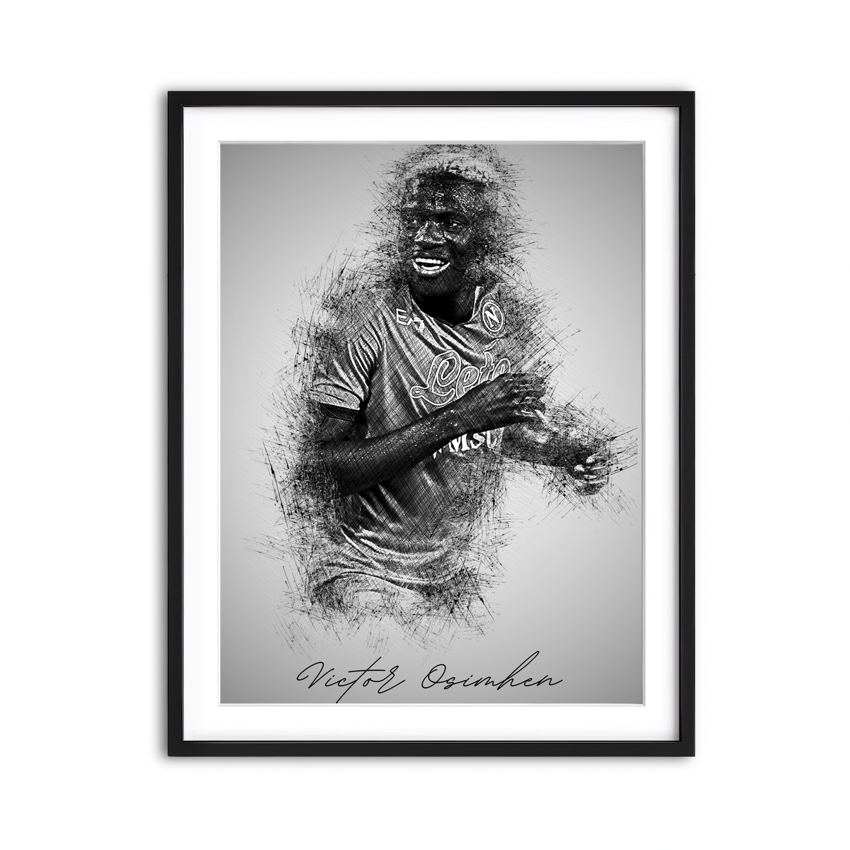 Framed Print 3x4 Black