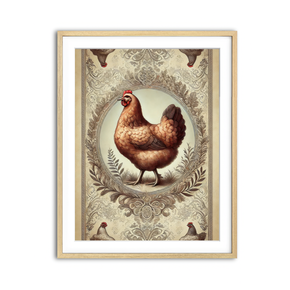 Framed Print 3x4 Natural