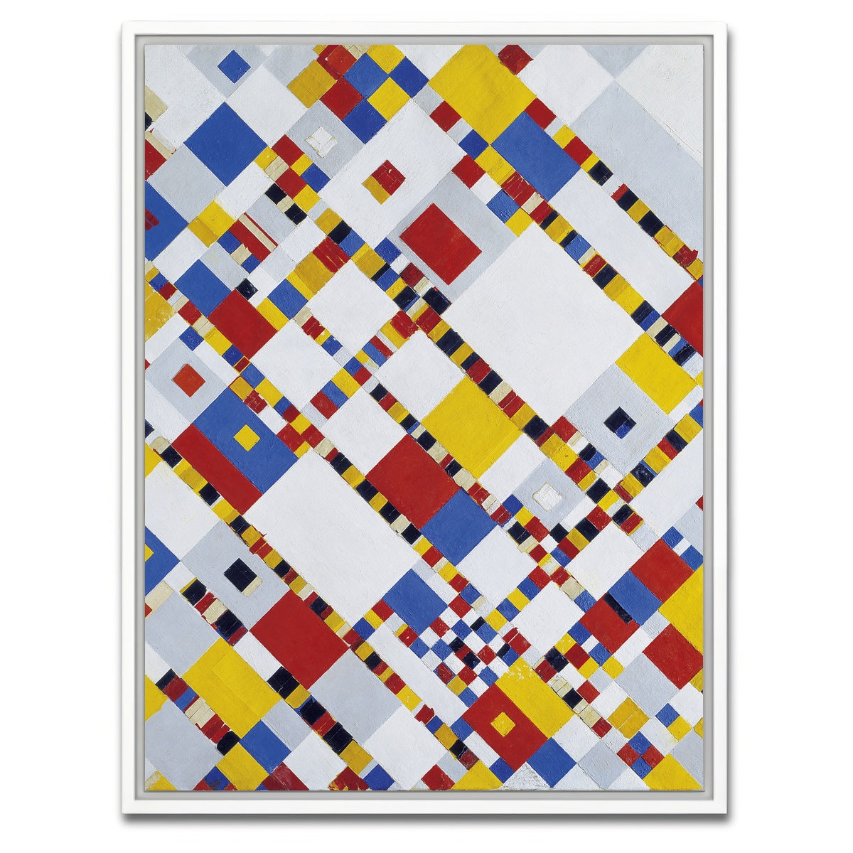 AUTO-MOCKUP WHITE | Victory Boogie Woogie | 1 Piece | White Framed Canvas | group=3x4