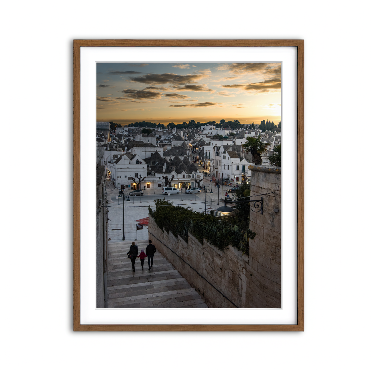 Framed Print 3x4 Walnut